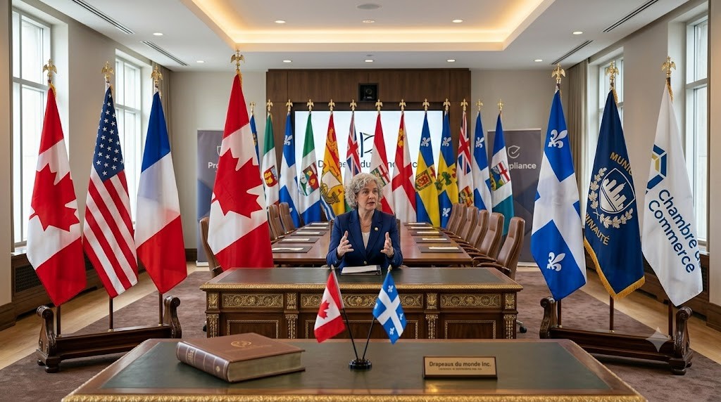 Drapeaux institutionnels