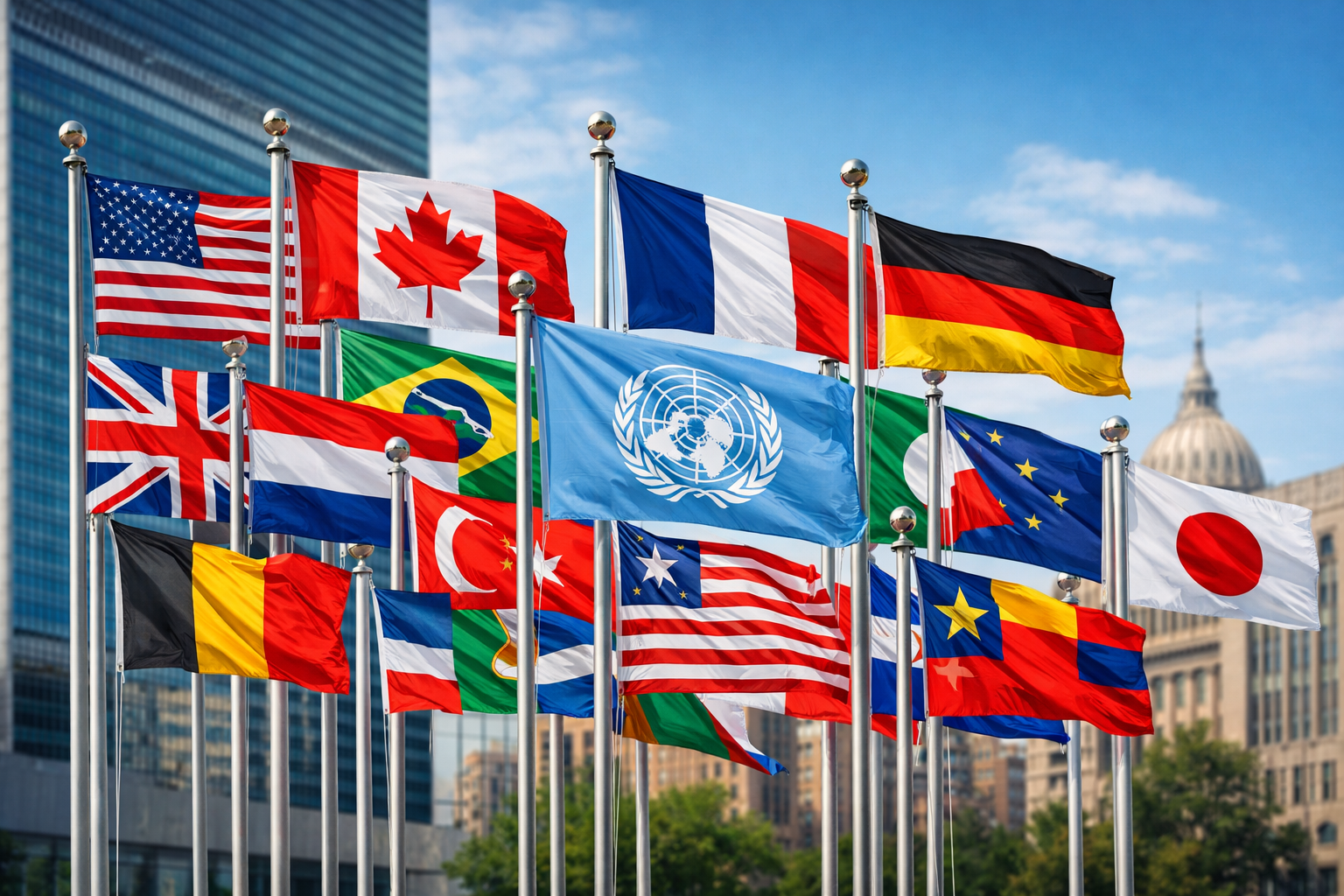 Drapeaux internationaux